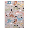 Dětský kusový koberec Fun Dino beige 80x150 cm Dětský kusový koberec Fun Dino beige 80x150 cm