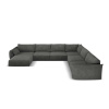 Sivá rohová pohovka (pravý roh) Vanda - Mazzini Sofas Sivá rohová pohovka (pravý roh) Vanda - Mazzini Sofas