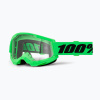 Cyklistické okuliare 100% Strata 2 neon green/clear Cyklistické okuliare 100% Strata 2 neon green/clear