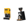 Gaggia Classic E24, yellow + Eureka Mignon Zero 65 Speedy, CR black Gaggia Classic E24, yellow + Eureka Mignon Zero 65 Speedy, CR black