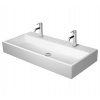 Duravit Vero Air Dvojumývadlo nábytkové, 100x47 cm, bez prepadu, s otvormi na batérie, biela 2350100072 Duravit Vero Air Dvojumývadlo nábytkové, 100x47 cm, bez prepadu, s otvormi na batérie, biela 2350100072