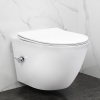 Závesná WC misa REA Carlo Lux Rimless s funkciou bidetu Závesná WC misa REA Carlo Lux Rimless s funkciou bidetu
