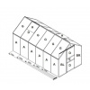 náhradné presklenie pre skleník VITAVIA VENUS 7500 PC 6 mm LG3113 náhradné presklenie pre skleník VITAVIA VENUS 7500 PC 6 mm LG3113