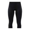 Kraťasy Craft Core Essence knickers 3/4 Black dámské Podkarta: M Kraťasy Craft Core Essence knickers 3/4 Black dámské Podkarta: M
