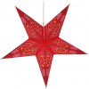 Guru Shop Vianočná hviezda 60 cm – červený vitrážny vzor s ružovo-oranžovými detailmi Guru Shop Vianočná hviezda 60 cm – červený vitrážny vzor s ružovo-oranžovými detailmi