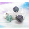 Přívěsek Fluorit duhový, 8mm (fluorit duhový) Přívěsek Fluorit duhový, 8mm (fluorit duhový)