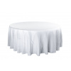 TENTino Obrus k zemi na okrúhly stôl 122 cm Farba obrusu: BIELA / WHITE TENTino Obrus k zemi na okrúhly stôl 122 cm Farba obrusu: BIELA / WHITE