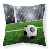 DETEXPOL Obliečka na vankúšik Futbal štadión micro Polyester, 40/40 cm DETEXPOL Obliečka na vankúšik Futbal štadión micro Polyester, 40/40 cm