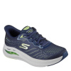 Skechers Men's Casual Low-Top Trainers Navy/Lime 10 (45) Skechers Men's Casual Low-Top Trainers Navy/Lime 10 (45)