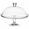 Secret de Gourmet Sklenený servírovací podnos na nohe Lara1, (fi) 32 cm Secret de Gourmet Sklenený servírovací podnos na nohe Lara1, (fi) 32 cm