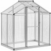 Klietka, voliéra pre papagáje - Zolux Family Cage 700x400x700 mm čierna a šedá (Zolux Family Cage 700x400x700 mm čierna a šedá)