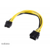 AKASA - 12V ATX ??8-Pin na PCIe 6+2 pin adaptér AK-CBPW23-20 Akasa AKASA - 12V ATX ??8-Pin na PCIe 6+2 pin adaptér AK-CBPW23-20 Akasa