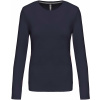 KARIBAN VINTAGE K383 / Dámske tričko s dlhým rukávom - navy XXL KARIBAN VINTAGE K383 / Dámske tričko s dlhým rukávom - navy XXL