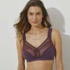 Bavlnené zmenšujúca podprsenka s vysokou oporou, bez kostíc fialová 110 Blancheporte Bavlnené zmenšujúca podprsenka s vysokou oporou, bez kostíc fialová 110 Blancheporte