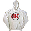 Mikina The Cure - Circle Logo, Unisex,Biela,XXL Mikina The Cure - Circle Logo, Unisex,Biela,XXL