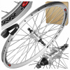 ZADNÉ KOLESO NA BICYKEL STARS 28'' 622x19 JOYTECH V-BRZDA PRE VIACKOLIESKO STRIEBORNÉ ZADNÉ KOLESO NA BICYKEL STARS 28'' 622x19 JOYTECH V-BRZDA PRE VIACKOLIESKO STRIEBORNÉ