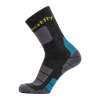 Outdoorové Ponožky Premium Green / Blue Meatfly|M Outdoorové Ponožky Premium Green / Blue Meatfly|M