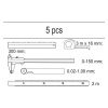 Vložka do zásuvky - Sada meradiel 5ks Vložka do zásuvky - Sada meradiel 5ks