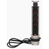 Výsuvná lišta ORNO OR-AE-1349, 3 zásuvky + 2 USB, 1,8m, pr.6cm Výsuvná lišta ORNO OR-AE-1349, 3 zásuvky + 2 USB, 1,8m, pr.6cm