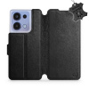 Kožené flip pouzdro Mobiwear - Xiaomi Redmi Note 13 4G - Černé (Kožené knížkové pouzdro, obal, kryt na mobil Xiaomi Redmi Note 13 4G, Černé, materiál Genuine Leather, ochrana 360°, stojánek, silikonov Kožené flip pouzdro Mobiwear - Xiaomi Redmi Note 13 4G - Černé (Kožené knížkové pouzdro, obal, kryt na mobil Xiaomi Redmi Note 13 4G, Černé, materiál Genuine Leather, ochrana 360°, stojánek, silikonov