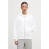 Calvin Klein mikina s kapucňou dámska bavlnená LV044G215G biela XS Calvin Klein mikina s kapucňou dámska bavlnená LV044G215G biela XS