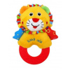 BABY MIX Detská plyšová hrkálka Baby Mix lev BABY MIX Detská plyšová hrkálka Baby Mix lev