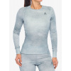 Funkčné tričko dámske Odlo Active Warm X Pow BL Top Crew Neck L/S - silver grey Funkčné tričko dámske Odlo Active Warm X Pow BL Top Crew Neck L/S - silver grey
