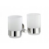 Dvojitý nástenný pohár na kefky Bosio Wenko Dvojitý nástenný pohár na kefky Bosio Wenko