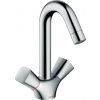 Hansgrohe Umyvadlová baterie Logis bez výpusti chrom 71221000 Hansgrohe Umyvadlová baterie Logis bez výpusti chrom 71221000