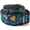 Dunlop Jimi Hendrix Blacklight Monterey Blue Strap Dunlop Jimi Hendrix Blacklight Monterey Blue Strap