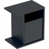 Geberit iCon - Bočný regál 370x400x245 mm s priehradkou, lávová 841138000 Geberit iCon - Bočný regál 370x400x245 mm s priehradkou, lávová 841138000