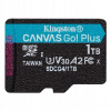 KINGSTON Pamäťová karta microSD 1TB Canvas Go! Plus 200MB/s A2 U3 V30 KINGSTON Pamäťová karta microSD 1TB Canvas Go! Plus 200MB/s A2 U3 V30