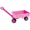 WADER 10958 Obrovský dievčenský vozík/príves ružový WADER 10958 Obrovský dievčenský vozík/príves ružový
