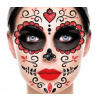 Trblietavé nálepky na tvár Catrina Day of the Dead Trblietavé nálepky na tvár Catrina Day of the Dead