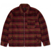 Huf Bundy Jacket megablast plaid Červená Huf Bundy Jacket megablast plaid Červená