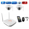 Amiko Wifi 2 kamerový set, FullHD 2Mpix, Dome (3200K2) (Amiko) Amiko Wifi 2 kamerový set, FullHD 2Mpix, Dome (3200K2) (Amiko)