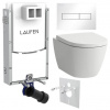 Laufen Set modulu pro zazdění, WC Ardo, sedátka a tlačítka, bílá 1 set Laufen Set modulu pro zazdění, WC Ardo, sedátka a tlačítka, bílá 1 set