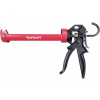 Fortum Pištoľ na tmel poloskeletová kovová, 229mm, nastaviteľný pomer tlaku 12:1/25:1, pímateľný spätný posun, 4770822 Fortum Pištoľ na tmel poloskeletová kovová, 229mm, nastaviteľný pomer tlaku 12:1/25:1, pímateľný spätný posun, 4770822