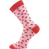 DEVIVE vtipné bavlněné ponožky Lonka - JAHODY DEVIVE vtipné bavlněné ponožky Lonka - JAHODY