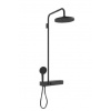 Ideal Standard Ceratherm Solos - Sprchový set s termostatom, priemer 30 cm, 3 prúdy, hodvábna čierna A7882XG Ideal Standard Ceratherm Solos - Sprchový set s termostatom, priemer 30 cm, 3 prúdy, hodvábna čierna A7882XG