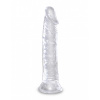 King Cock Clear 8 – realistické dildo s prísavkou, 20 cm, priesvitné King Cock Clear 8 – realistické dildo s prísavkou, 20 cm, priesvitné