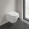 VILLEROY & BOCH Architectura Combi-Pack, závesné WC s DirectFlush + WC sedátko s poklopom, s QuickRelease a Softclosing, biela alpská, 5684HR01