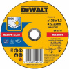 DeWALT Rezací kotúč na nerez 125 x 22,2 x 1,2 mm DT43904 DeWALT Rezací kotúč na nerez 125 x 22,2 x 1,2 mm DT43904