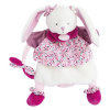 Doudou Plyšová bábka zajačik ružový 28 cm Doudou Plyšová bábka zajačik ružový 28 cm