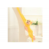 LEAN TOYS Plyšová opica so zvukom, žltá, 80 cm LEAN TOYS Plyšová opica so zvukom, žltá, 80 cm