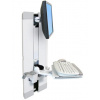 ERGOTRON StyleView® Vertical Lift, Patient Room (bílý), držák na zeď posuvný, monitor, klávesnice ,+ přísl. ERGOTRON StyleView® Vertical Lift, Patient Room (bílý), držák na zeď posuvný, monitor, klávesnice ,+ přísl.