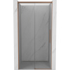 Mexen Rox posuvné sprchové dvere 130 cm, transparentné, brúsená meď - 8C2-130-000-65-00 Mexen Rox posuvné sprchové dvere 130 cm, transparentné, brúsená meď - 8C2-130-000-65-00