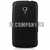 Zadný kryt Samsung Galaxy Ace 2 – Leather – čierna Zadný kryt Samsung Galaxy Ace 2 – Leather – čierna