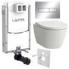 Laufen Set modulu pro zazdění, WC Ardo, sedátka a tlačítka, chrom lesk 1 set Laufen Set modulu pro zazdění, WC Ardo, sedátka a tlačítka, chrom lesk 1 set
