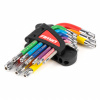 Imbusové TORX kľúče z S2 ocele 9ks AMiO-04300 Imbusové TORX kľúče z S2 ocele 9ks AMiO-04300